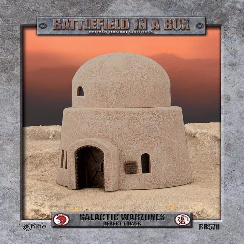 Galactic Warzones Desert Tower – Battlefield in a Box