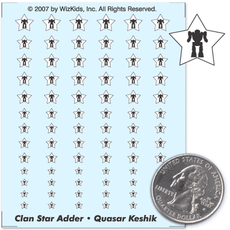 Clan Star Adder- Quasar Keshik Decals