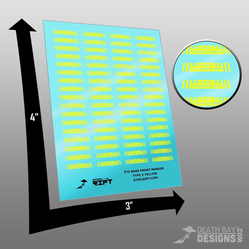 Front Towards Enemy- Base Front Type 2- Yellow