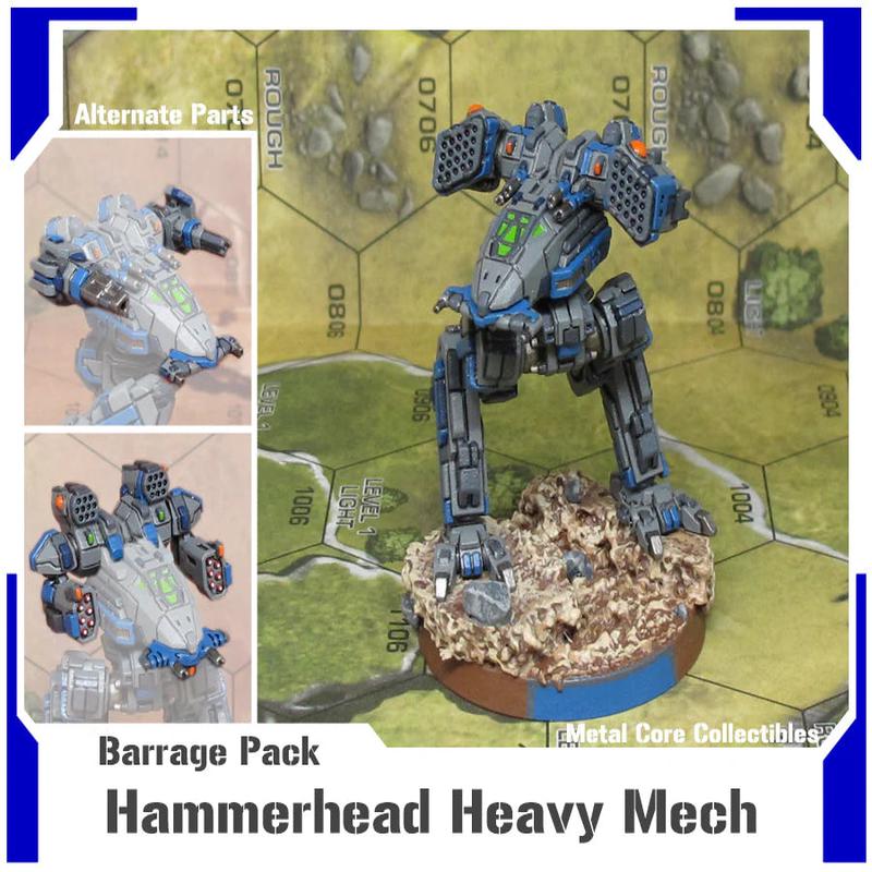 Hammerhead Heavy Mech- Barrage