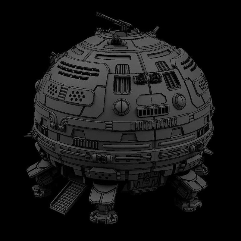 Keep Dropship (Mech-scale)