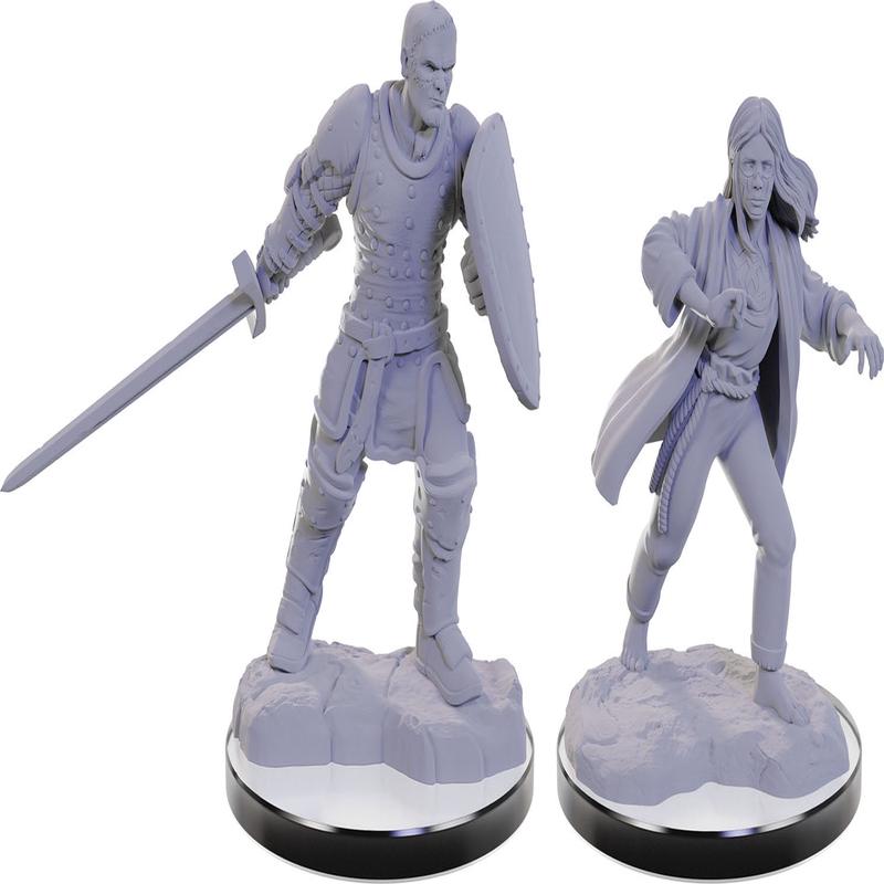 Reborn Paladin & Reborn Warlock – Nolzur\’s Marvelous Unpainted Minis
