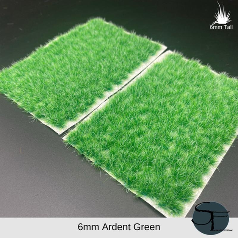 Ardent Green- 6mm Self-Adhesive Grass Tufts