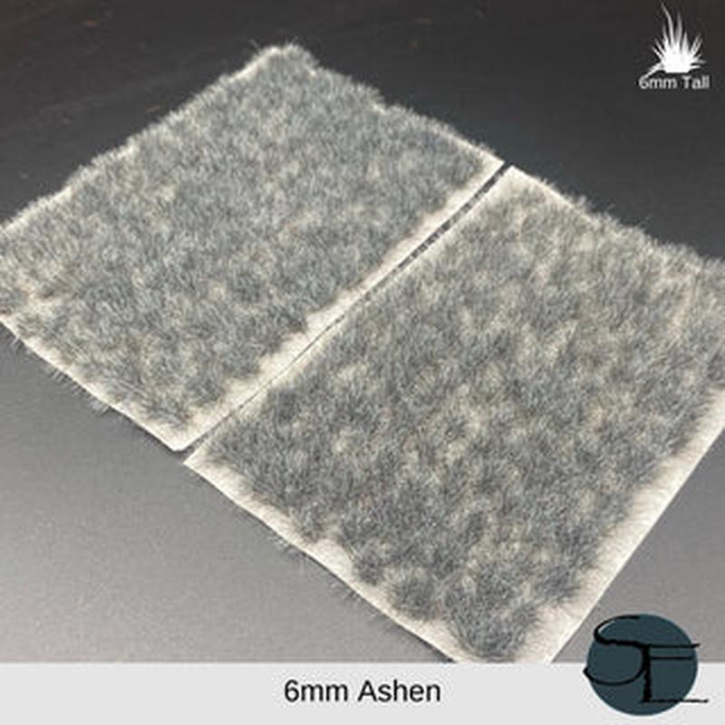 Ashen- 6mm Self-Adhesive Grass Tufts