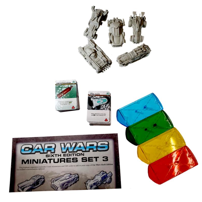 Car Wars Miniatures Set 3