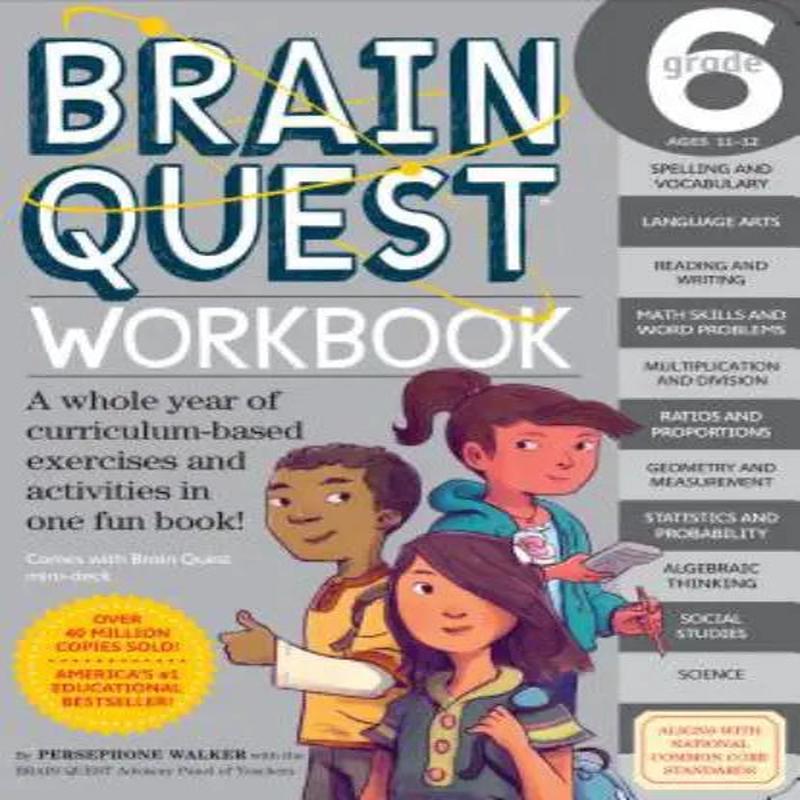 Brain Quest Workbook (Grade 6)