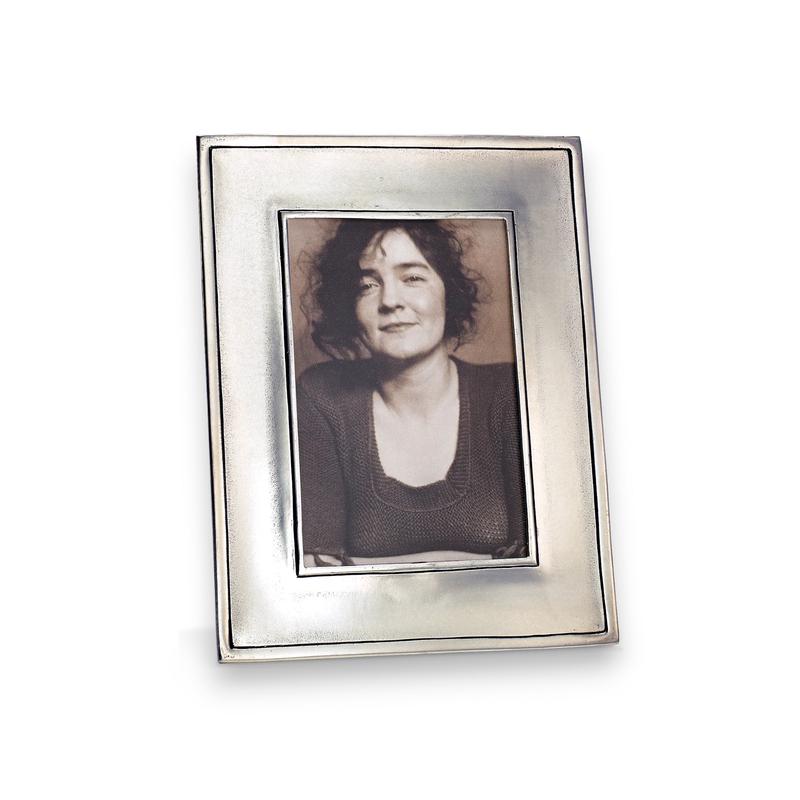 MATCH – LOMBARDIA RECTANGULAR PEWTER PHOTO FRAME MEDIUM