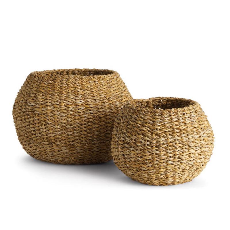 NAPA HOME AND GARDEN - SEAGRASS PLANT BASKET