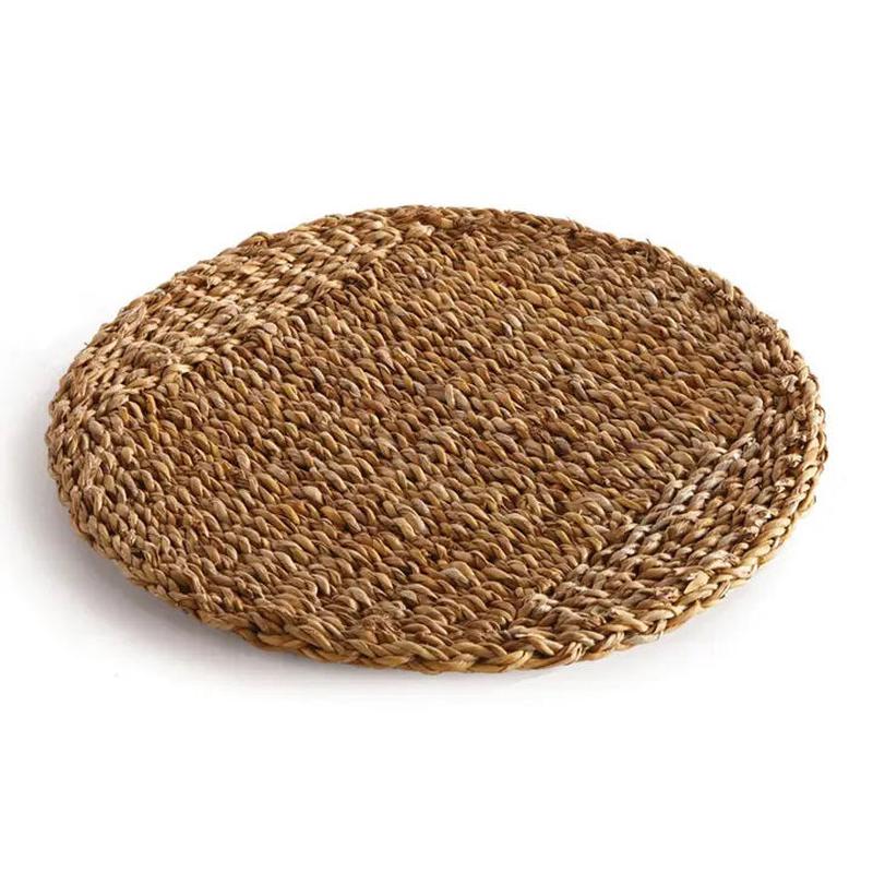 NAPA HOME AND GARDEN - SEAGRASS ROUND PLACEMAT
